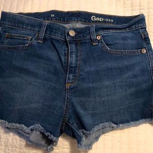 GAP jean shorts